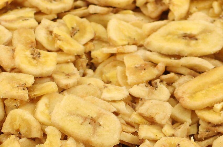 Baked Banana Chips Recipe