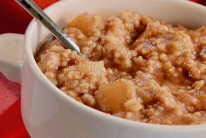 Thumbnail for Instant Pot® Apple Pie Steel Cut Oats Recipe