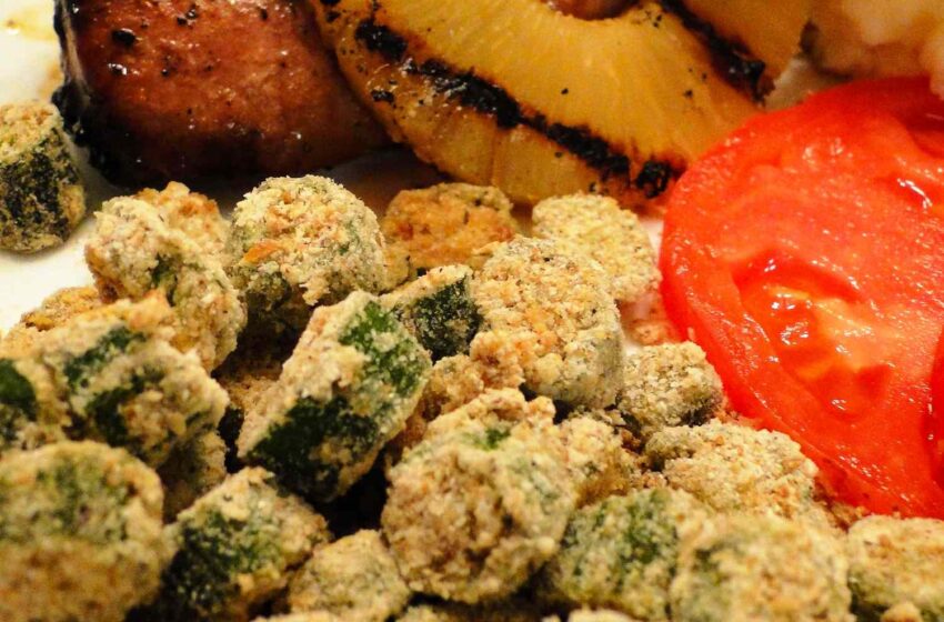 Oven Fried Okra Recipe